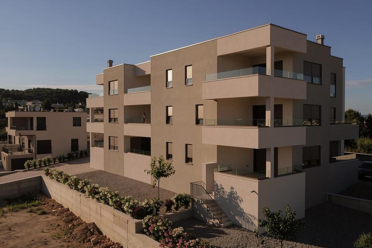 Neubau in Vodice, Stadtteil Pudarica